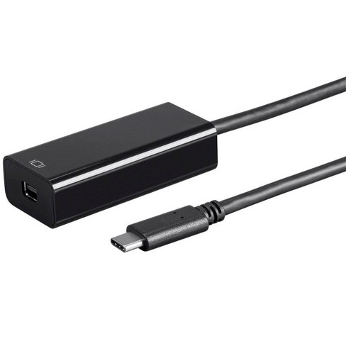 Nat sommer Skadelig Monoprice Usb-c To Mini Displayport Adapter - Black Network Adapter, Rj45 -  Select Series : Target