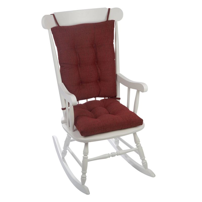 Gripper Tyson XL Rocking Chair Seat and Back Cushion Set - Red, 1 of 5