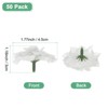 Unique Bargains Silk Rose Artificial Flower Heads Bouquet Decor - 3 of 4