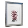 Trademark Fine Art - 1x Studio III Pineapple Pink 04 Matted Framed Art - 3 of 4