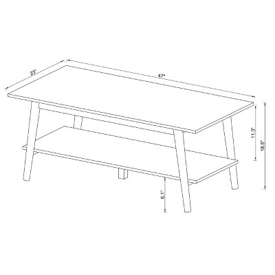 target amherst coffee table