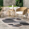 Nuloom Rylee Abstract Machine Washable Pet Friendly Indoor/Outdoor Area Rug, 4' x 6', Grey - 2 of 4