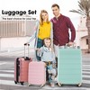 BEAFUP 4-Piece Hardshell Luggage Sets with Bag, Spinner Suitcase with TSA Lock - Lightweight 16", 20", 24", 28" Luggages for Travel - 2 of 4