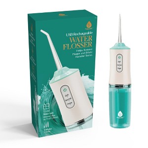 Pursonic USB Rechargeable Water Flosser Helps Remove Plaque & Dilute Harmful Toxins - 1 of 3