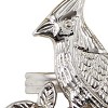 Park Designs Silver Cardinal Napkin Ring Set of 4 - 3 of 4