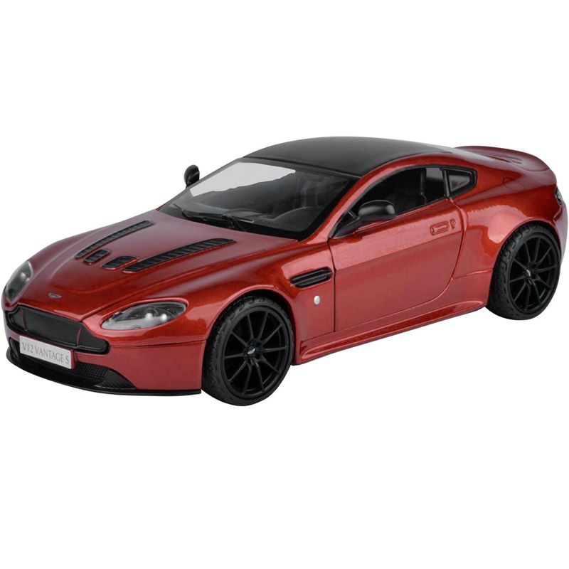 Aston Martin Vantage S V12 Red 1/24 Diecast Model Car by Motormax, 2 of 4