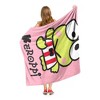 Sanrio Keroppi Waves Silk Touch Throw Blanket 50x60 Inches - 4 of 4