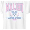 Women's - Barbie - Malibu Varsity Short Sleeve Graphic T-Shirt - 2 of 4