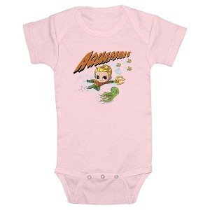 Infant's DC Super Friends Aquaman and Friends Bodysuit - 1 of 3