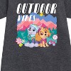 Girls' - Paw Patrol - Outdoor Vibes Graphic Short Sleeve Fleece Dress - 2 of 4