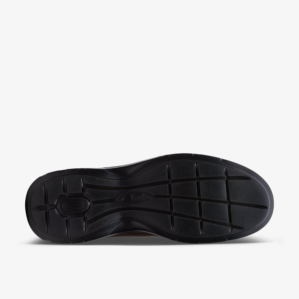 Clarks Mens Gessler Lace Dark Brown Leather Shoes - thumbnail 3