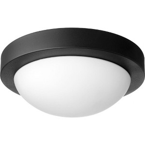 Quorum Lighting Contempo 2 - Light Flush Mount in  Noir - 1 of 2