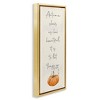 Stupell Industries Autumn Beauty Inspirational Phrase, 11" x 25" - 3 of 4
