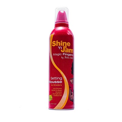 Ampro Shine N Jam Magic Fingers Hair Mousse - 12 Fl Oz : Target