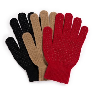 MUK LUKS Womens  3 Pair Pack of Gloves - 1 of 2