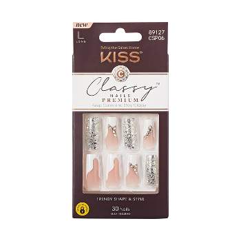KISS Products Classy Premium Fake Nails - Stay Modish - 33ct