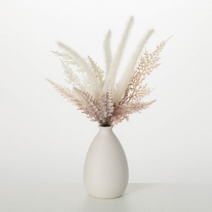 Sullivans 14" Artificial Dried Neutral Flowers Premade - 1 of 3