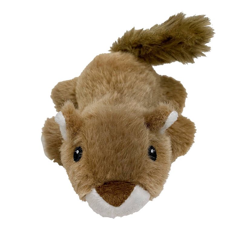 Flingerz Pet Furry Squirrel with Launcher Plush Dog Toy, 2 of 8