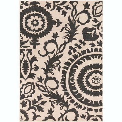 Mark & Day Nancy 7'3"x10'6" Rectangle Woven Indoor and Outdoor Area Rugs Cream