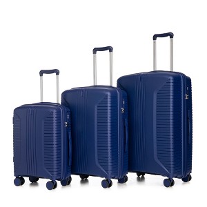 Mlmh & Kngwa 3 pcs in PP Spinner Wheel Luggage - 1 of 4