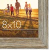 Lodge Frame Made of Composite Wood / Polished Glass Rustic with Horizontal and Vertical Formats for Wall and Tabletop -Americanflat - Americanflat - 4 of 4