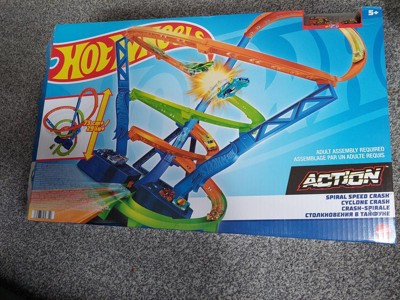 Hot Wheels Action Spiral Speed Crash : Target