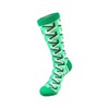 Classy Green Geometric Arrow Socks from the Sock Panda (Men's Sizes Adult Large) - 3 of 3