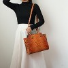 MKF Collection Viridiana Women’s Luxe Croc-Embossed Versatile Tote Bag by Mia K - 3 of 4