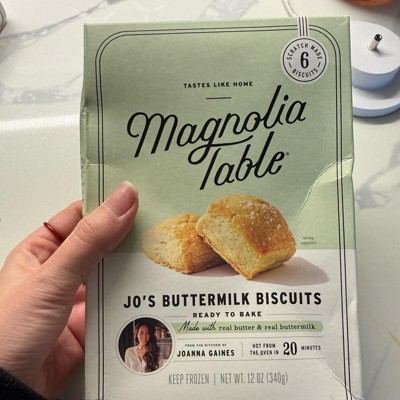 Magnolia Table Jo's Buttermilk Frozen Biscuits - 12oz : Target