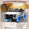 24V Ride On Car, Licensed Battery Powered Electric Vehicle w/Remote Control - 4 of 4