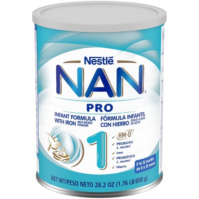 Nestle NAN 1 Pro Infant Powder HMO - 28.2oz