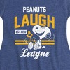 Girls' - Peanuts - Peanuts Laugh League Fit & Flair Cap Sleeve Dress - 2 of 4