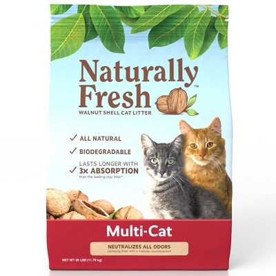 Photo 1 of ***USED***Naturally Fresh Multi Cat Clumping Litter - 26.25lbs