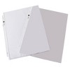 100ct Letter Size Sheet Protectors Clear - Charles Leonard: Plastic Document Sleeves, 2 Sheet Capacity, 9.5" x 11.5" - 2 of 3
