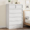 5 Drawer Dresser for Bedroom, Large Drawers Storage, Wooden Dresser Organizer, Upright Chest of Drawers, Multi-Drawer Chest, for Living Room - 4 of 4