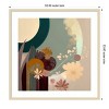 Amanti Art Modern Swift by Bella Eve Wood Framed Wall Art Print - 3 of 4