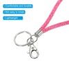 Unique Bargains Crystal ID Card Wristlet Bling Keychain Lanyards with Metal Clasp - 4 of 4