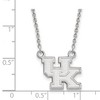 Black Bow Jewelry Sterling Silver Kentucky Wildcats NCAA Necklace 18 Inch - 2 of 4