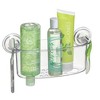 iDESIGN Plastic Power Lock Suction Wall Storage Basket - 2 of 4