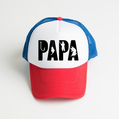 Simply Sage Market Papa Fishing Adult Foam Trucker Hat