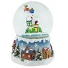 Northlight Santa Claus on Sleigh Snowy Village Musical Christmas Water Globe - 5.5" - 4 of 4
