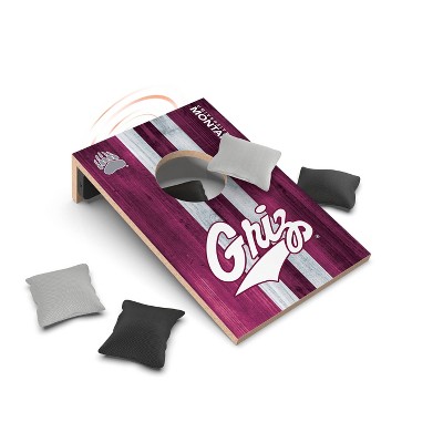 NCAA Montana Grizzlies Table Top Cornhole Bluetooth Speaker