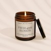 Sweet Water Decor Fresh Apple Blossom 9oz Amber Jar Candle - 3 of 3