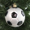 Old World Christmas 3.25 In Soccer Ball Ornament Sports Tree Ornaments - 3 of 3
