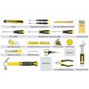 Aghana Digitals Home Tool Kit, Basic Household Auto Repair Tool Set with Toolbox Storage Case, 90 PCS General Hand Tools Kit - 3 of 4