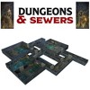 Tenfold Dungeon: Dungeons & Sewers - Modular Roleplaying Terrain Set - 2 of 4