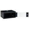 Aghana Digitals 4U Wall-Mountable 19" Network Cabinet, IP20 Cold-Rolled Steel with Lockable Glass - 2 of 4