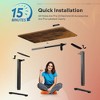 GALAXHERO 40x24inch Electric Standing Desk, Height Adjustable Small Ergonomic Sit to Stand Desk for Home Office - 4 of 4