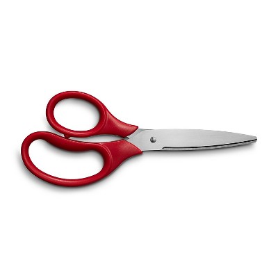 Tru Red Staples 8 Pointed Tip Stainless Steel Scissors Straight Handle  Right & Left Handed : Target