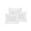 Gracie Mills Eldridge 5-Piece Tufted Chenille Floral Medallion Daybed Set - Daybed - Off-White - 3 of 4